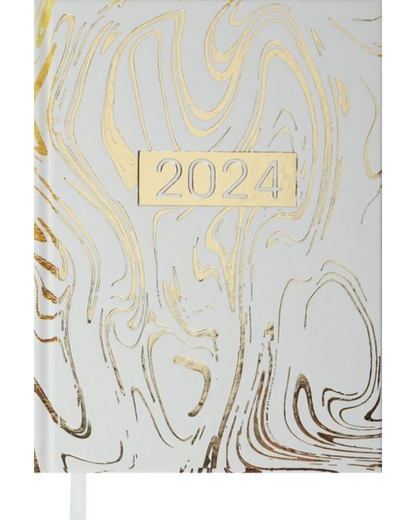 Дневник датированный «MIRACLE», 2024, A5, белый