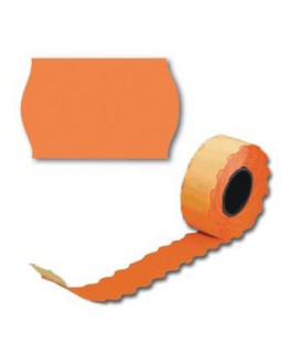 Этикетки - ценники №2, 65х95 мм, оранжевые, ламинированные, ТМ Leader