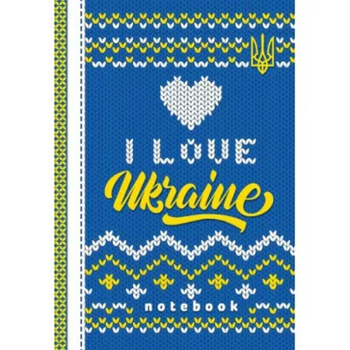 Блокнот, А6, 64 аркуші, клітинка, тверда палітурка, ламінована обкладинка, ТМ Мандарин