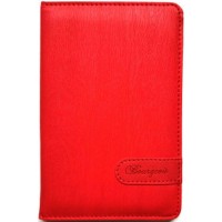 Блокнот А6 на 80 аркушів у клітинку з обкладинкою зі шкірзаму, ТМ Мандарин