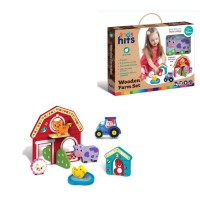 Сортер «Ферма» з 11 елементів, у коробці 34х25,5х3,3 см