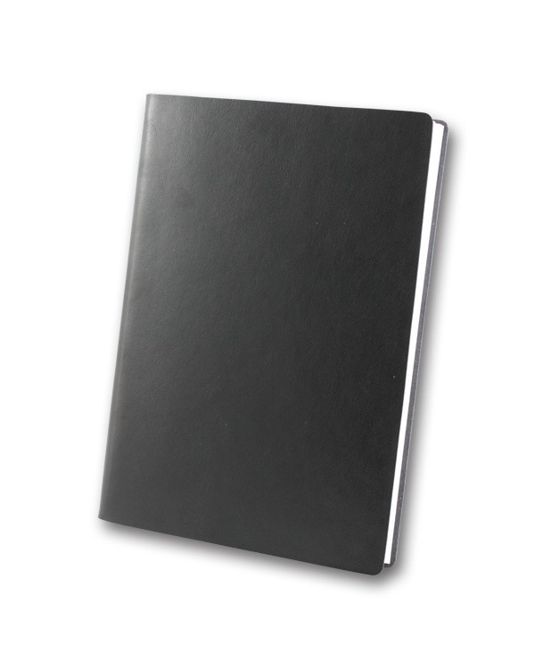 Дневник недатированный А5, 168 листов, 142х203 мм, SARIF, черный, круглые уголки, ТМ Brisk
