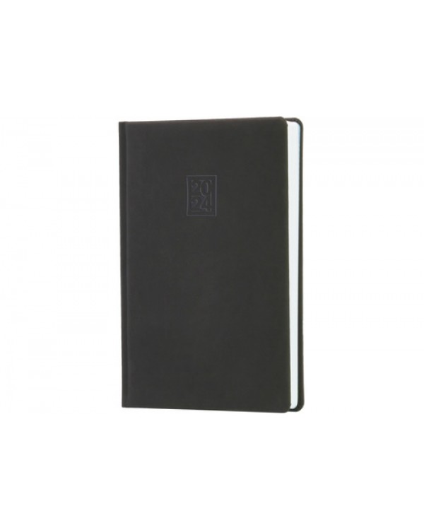 Дневник датированный Nubuck, серый, А5