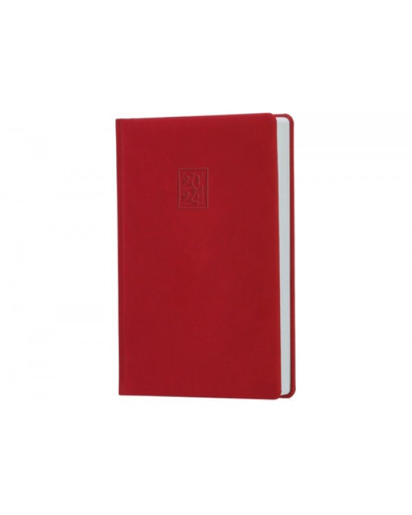 Дневник датированный «Nubuck», 352 листа, А5, бордо, ТМ Economix