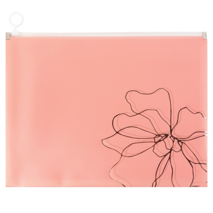 Папка «Peachy Mood», А4+, на блискавці, ТМ Axent