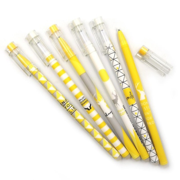 Ручка «Yellow» пиши-стирай синя, в асортименті, ТМ J.Otten