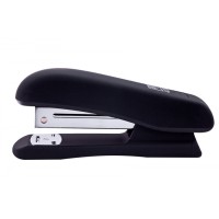 Степлер пластиковий «RUBBER TOUCH» до 20 аркушів під скоби №24; 26, чорний, ТМ Buromax