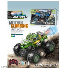 Машина 30 см р/к на акумуляторі зі світлом та димом, в асортименті, у коробці 31,5х18х21,5 см