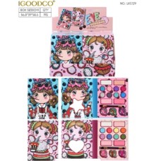 Дитяча косметика: палетка тіней для повік, у коробці 20 см