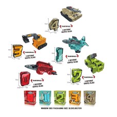 Трансформер-цифри, у коробці 17х10,5х5,9 см