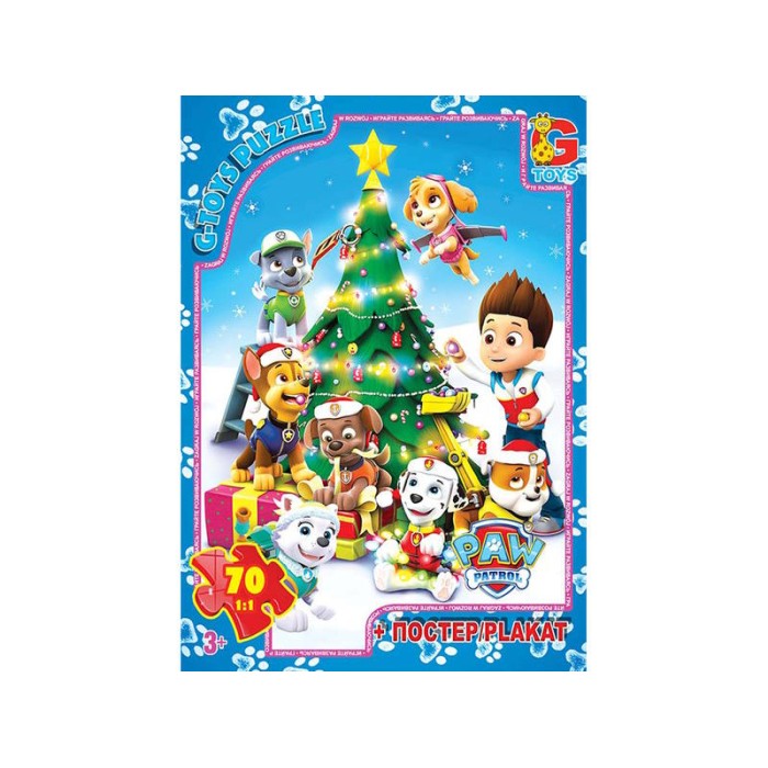 Пазли «Paw Patrol» на 70 елементів, ТМ G-Toys