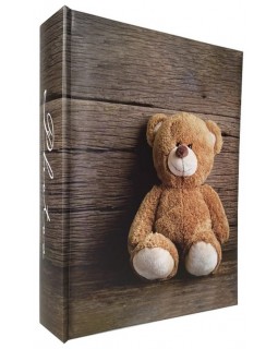 Фотоальбом «Bear 4» на 200 фото 10х15см, ламінований картон, паперові аркуші