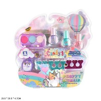 Манікюрний набір, лаки для нігтів, разділювачі для пальчиків, пилочка, тіні, слюда