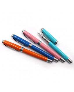 Ручка «Baixin», капілярна, металевий корпус, синя, в асортименті, TM Baixin