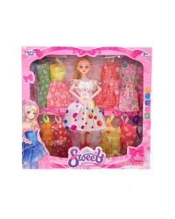 Лялька 29 см з вбранням, шарнірні руки, сукні, в асортименті. у коробці 33х33х5,5 см