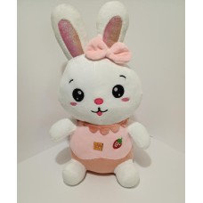 Зайка «Тишка» 23 см, музична, ПП Копиця