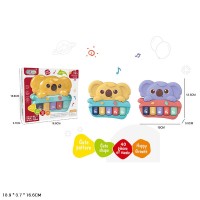 Музичний розвиваючий орган «Коала» 15х12,5х3,5 см, мелодії, в асортименті, у коробці 19х17х4 см