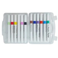 Набір скетч маркерів акрилових «Aodemei» на 12 кольорів у пластиковому контейнері, TM J.Otten