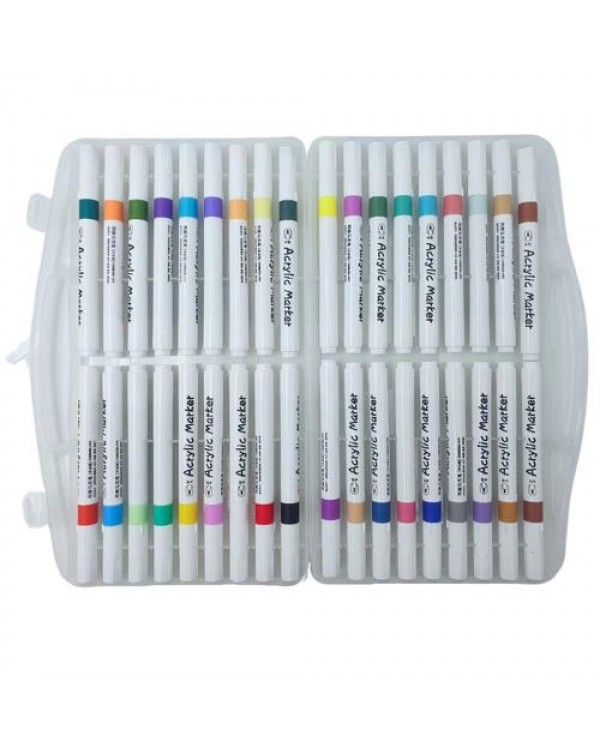 Набір скетч маркерів акрилових «Aodemei», 36 кольорів, пластикова упаковка, TM J.Otten