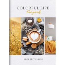 Канцелярська книга «COLORFUL LIFE» А4 на 192 аркуші у клітинку з твердою ламінованою обкладинкою, в асортименті, ТМ Рюкзачок