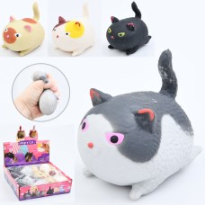 Антистрес «Кіт» 7 см, в асортименті, 12 шт в дисплеї 25х7х23,5 см