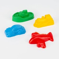 Набір формочок для піску з 4 предметів, в асортименті, у сітці 11х11х8 см, ТМ Технок