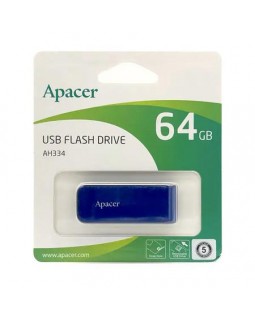 Флеш-драйв «APACER», AH334, 64GB, blue