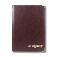 Папка вітальна Infolk «До підпису» A4, бордова, TM Brisk