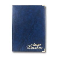 Папка вітальна Infolk «Вітаємо» A4 синя, TM Brisk