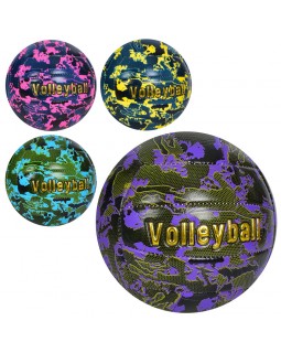 М'яч волейбольний офіційного розміру з ПУ вагою 260-280 г, в асортименті, у пакеті