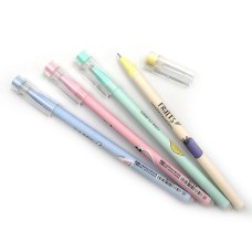 Ручка «Fruits» пиши-стирай синя, в асортименті, у боксі