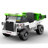 Вантажівка 2,4G, 4 мотори, 1акумулятор 12V 9AH, шкіряне сидіння, MP3, USB, р/к пульт, колеса EVA
