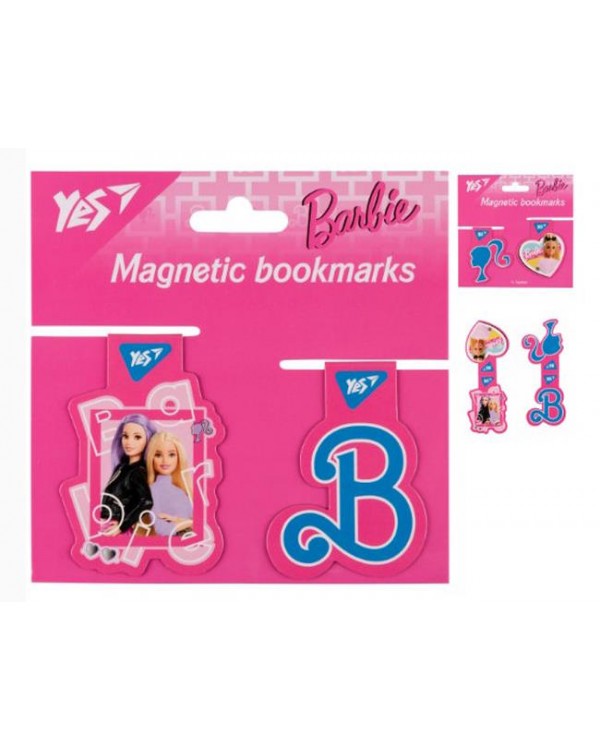 Закладки магнітні «Barbie friends» 2 штуки, ТМ Yes