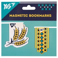 Закладки магнітні «Ukraine» 2 штуки, ТМ Yes