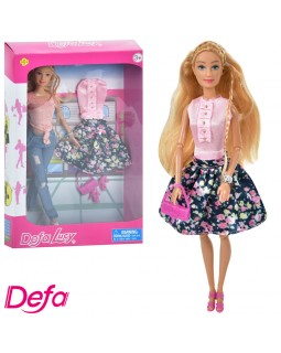Лялька «DEFA» 28 см з вбранням та взуттям, в асортименті, у коробці 21х32х6,5 см