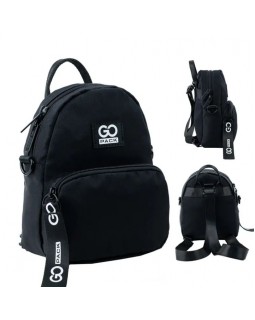 Міні рюкзак-сумка «Тeens» 20х15х4,5 см чорний, GoPack Education