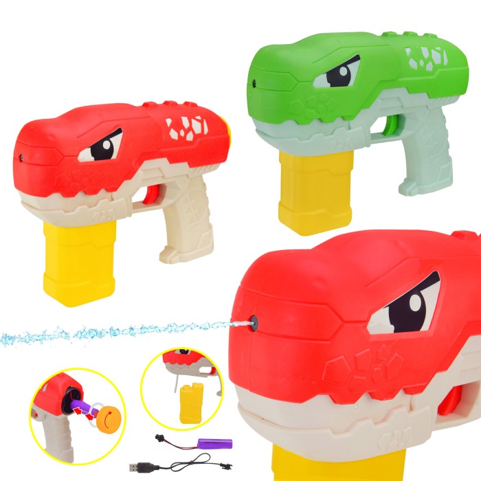 Водяний пістолет автоматичний на аккумуляторі, в асортименті, у пакеті 17,5х23 см