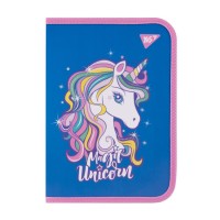 Папка для зошитів «Glamour» В5 пластикова на блискавці, ТМ Yes