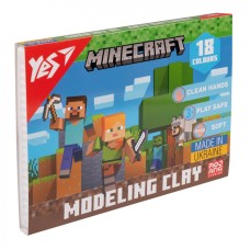 Пластилін «Minecraft» з 18 кольорів зі стеком, 360 г, ТМ Yes