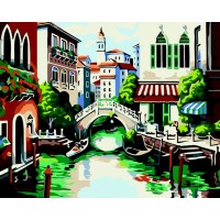 Картина за номерами «Венеція», 40х50, ТМ ZiBi