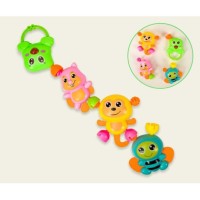 Брязкальце-конструктор з 4 елементів, у пакеті 19х24 см