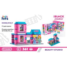 Конструктор «Студія Краси» на 361 деталь з 2 фігурками, у коробці 37,5х7х25 см, IBLOCK JUNIOR