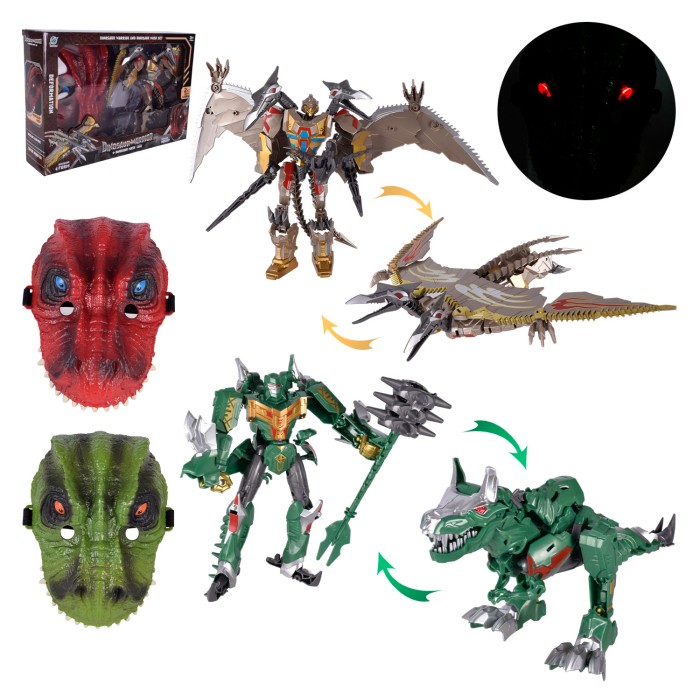 Робот 34 см з маскою, на батарейках, в асортименті, у коробці 35,5х7,6х24 см