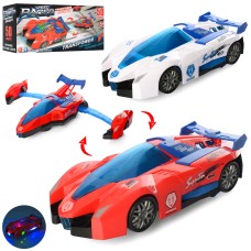 Трансформер «Машина-літак» 25,5 см музичний з 3Dсвітлом, їздить, на батарейці, в асортименті