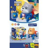 Песик 15 см музичний зі світлом, звуком та рухомими деталями, на батарейці, в асортименті, у коробці 15х9,4х14,3 см