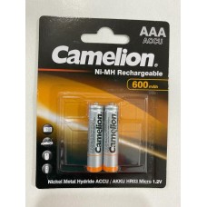 Акумулятор «Camelion» R03, 2bl, 600 mAh Ni-MH