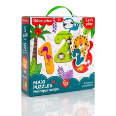 Пазли «Fisher-Price. Мої перші цифри», у коробці 21,5х6х22, ТМ Vlady Toys