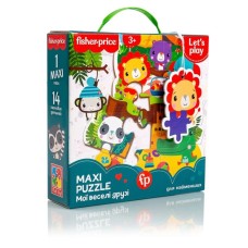 Пазли «Fisher-Price. Мої веселі друзі», у коробці 21,5х6х22, ТМ Vlady Toys