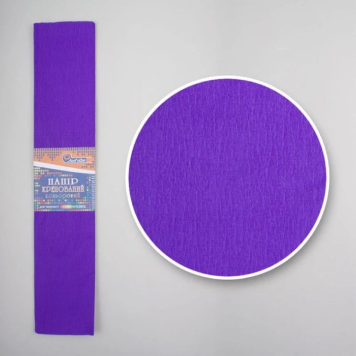 Гофро-папір 110 % 50х200 см 20 гр/м2 темно-фіолетовий, TM J.Otten