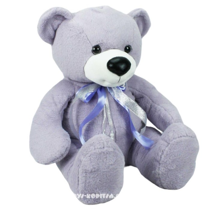 М`яка іграшка «ВедмідьTeddy Luxury purple» 50 см, ПП Копиця